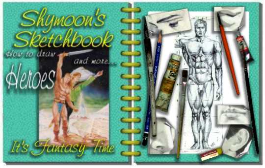 Shymoon's Sketchbook Tutorial of Heroes Drawings